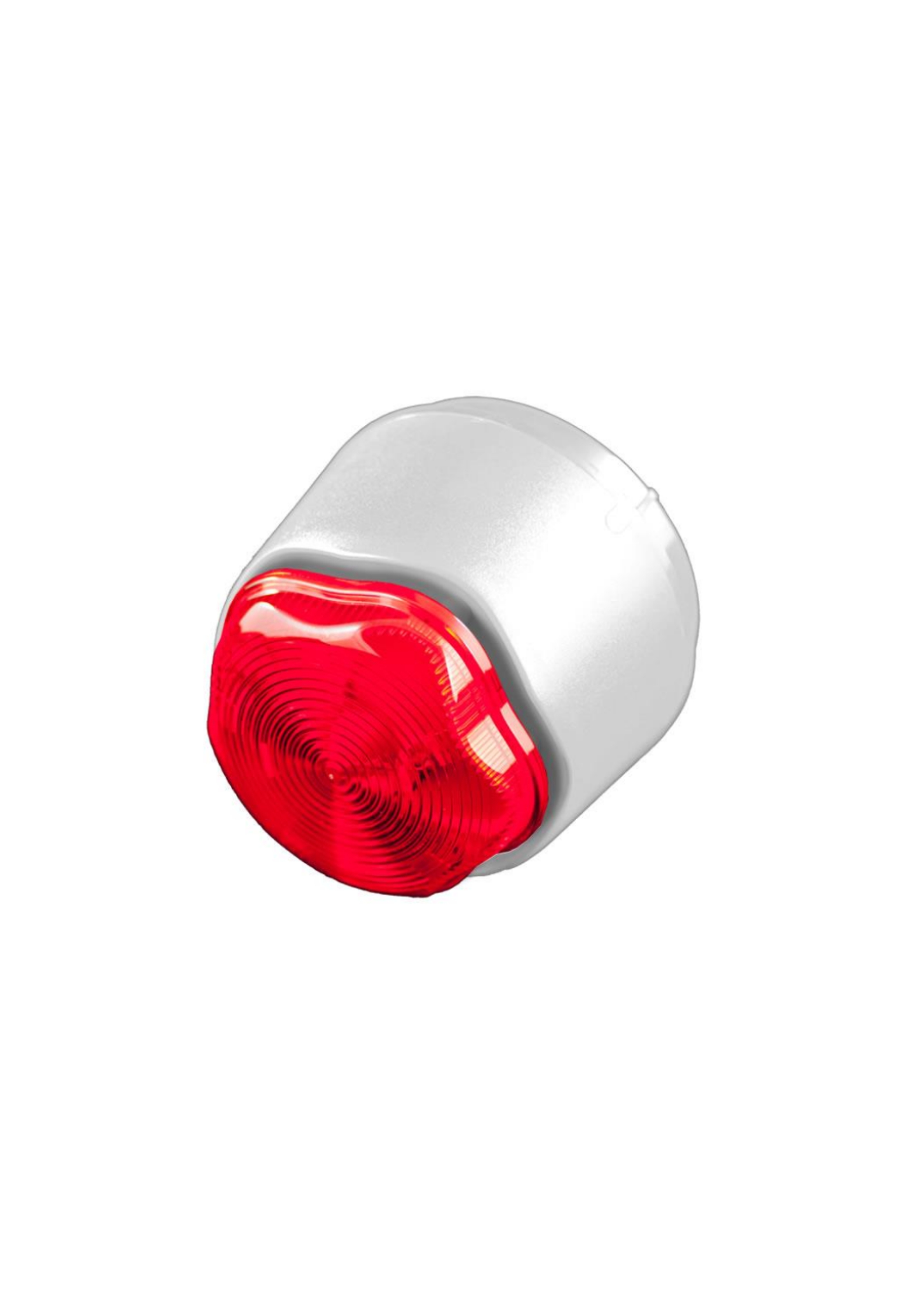 Conventional Wall Sounder-Beacon (white case, red ...